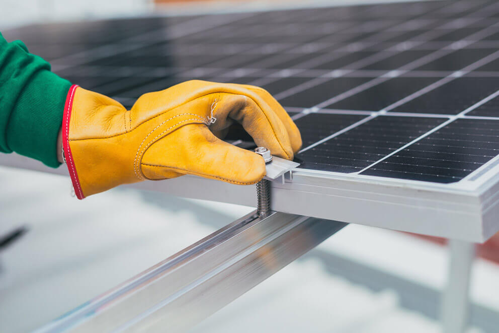 domestic solar panels